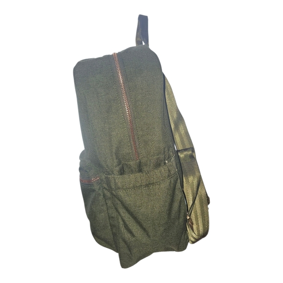 JUJUBE MIDI BackPack Olive Green In Chromatic Linen will Include Dust Bag - Picture 3 of 8